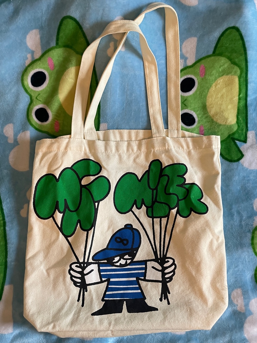 Mac Miller Official Balloonerism Anniversary Merch Tote Bag